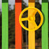 6 Pack Playground Steering Wheel Plastic Swingset Ship Wheel Toys for Kids Playhouse Treehouse Accessories