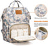 LIMHOO Backpack Diaper Bag for Men Dad, Waterproof Large Canvas Camo Nappy Bags, Baby Care Bag (Light Camo)