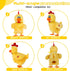 Electric Chicken Stuffed Animal Toy | Dancing Chicken Plush Toy with Sound and Music