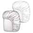 Pro Goleem Fitted Pack n Play Playard Sheet 2 Pack, 27x39 Inch, Unisex White and Gray, Great for Baby Hair Silk Feeling