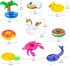 UNICORN ELEMENT 9 Pcs Cute 11.5 Inch Girl Doll Swim Accessories Set for Pool Toys
