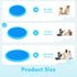 72" (72in, SLOOSH Non-Slip Splash Pad Sprinkler - Outdoor Water Toys Play Mat for Toddlers Kids Dogs, Outside Thickened