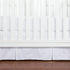 LS Line 800 Count 100% (28" 52" 14") 14" Crib Bed Skirt Pleated, Thread Egyptian Cotton, Nursery Crib Toddler x x