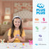 PLUS PLUS 240 Piece Interlocking Building Blocks for Kids, Open Ended Connecting Toys, STEM Mini Manipulatives