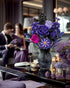 Set, Set Purple Rose Bouquet Building Artificial Floral Building Toys for Gothic Home Decor, Ideal Gift for Halloween
