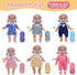 Girl Doll Clothes and Accessories - 6 Sets for 11 Inch Dolls, Princess Dress, Pajamas, Cute Outfits for Girls