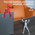 Rolling Art Set, 13 Packaging, Action Figure Model Action Figure Multi-Jointed Movable,Gift Box a Great for Loved Ones