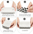 100 2 lb Pieces Race Car Checkered Trays, Racing Themed Fast One&two Birthday Decorations for Boys, Checkered Paper
