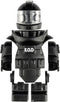 Toy Soldiers Figures, Black Bomb Disposal Suit Armor E.O.D Suit, Military Equipment Custom Minifigure for Ages 3+