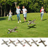 24 Pack War Glider Planes – Toy Glider Plane with 6 Different Designs, Easy Assembly, Party Favors for Kids, Birthday &