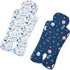 Pinkunn 2 Pcs Gel Car Seat Cooler Pad, Breathable Summer Chair Ice Cushion for Stroller Baby Dining Chair, Safety Seat
