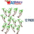 Palm Trees with Coconuts Cake/Cupcake Toppers, 12 pcs by A1 Bakery Supplies