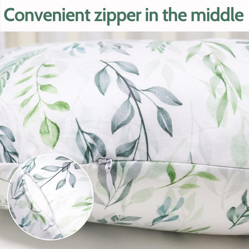 Nursing Pillow Cover Stretchy Removable Cover for Breastfeeding Pillows, Ultra Soft Comfortable Slipcover for Baby Girl
