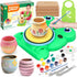 Aujazyble Pottery Wheel for Kids - Complete Pottery Painting Kit Arts and