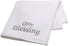 Cotton Knit Baby Blanket with Embroidery, Little Blessings, 30 in. x 40 in., White, Unisex by Baby Starters