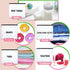 8 Packs 8 Mommy, 10.63 9.25 Inches Hospital Bags for Labor and Delivery Diaper Bag Organizing Pouches Travel Maternity