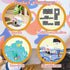 Montessori Toys for 3-6 Year Old Boys Girls - Puzzles with Vehicle, Toddler Puzzle Track Play Set Gift, Educational