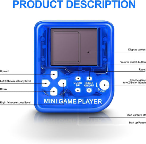 24Pcs Video Game Party Favors for Kids, Arcade Video Game Keychain, Bulk Party Supplies