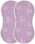 decor gift 4 Pack 22x11in Cotton Muslin Burp Cloths Good Absorbent? Ghothic Scorpion Star Pastel Purple Milk Spit Up