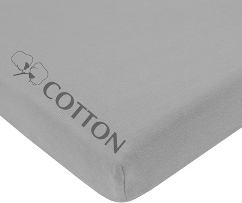 100% 38" 24" Pack American Baby Company Natural Cotton Fitted Mini Crib Sheet x - Soft & Breathable Small Nesting