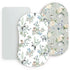 Stretchy Ultra Soft Fitted Bassinet Sheet Set 3 Pack, Universal Fit for