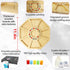 Michigan Rummy Game Deluxe Set - A Royal Game of Hearts Rummy Poker Wooden Tripoley Board Game for 100 Chips
