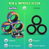 BUNMO Magnetic Fidget Ring, Fidget Toys for Adults, Endless Fun - Spin, Connect & Play - Great Gift for Boys & Girls
