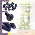 Swpeet 25Pcs M6 20mm 1 (M6x20mm) Black Crib Hardware Screws, Hex Socket Head Cap Crib Baby Bed Bolt and Barrel Nuts