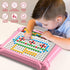 Ci Vetch 2-IN-1 3 4 5 6 7 8 Large Magnetic Drawing Board for Toddlers Kids, Magnetic Color and Number Maze, Magnetic