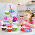 6PCS Mini Beautiful Cake Doll Toy, Surprise Transforming Scented Princess Dolls Gift Set for 3 Year Old Girls