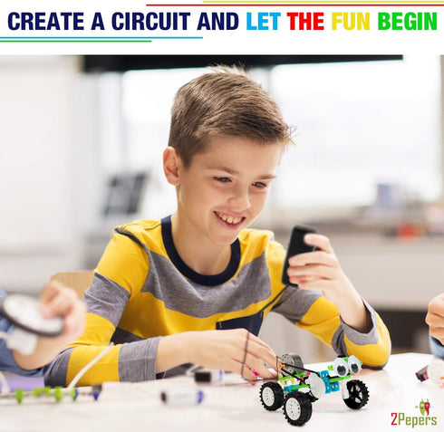 DIY Robotic Science Kits for Kids Age 8-12 - STEM Projects, Building Robot Kit Experiments, Educational Toys