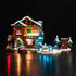 Upgraded LED Light Kit for Lego Icons Alpine Lodge Building Set - Compatible with Lego 10325 Model