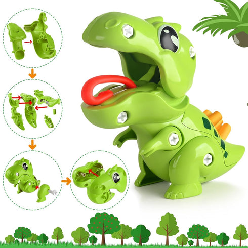 Set Playset Set, 3-5 Dinosaur Dough for Kids Play Tool for Toddlers, Kitchen Creations and DIY Toy Dough Birthday