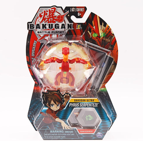 Ultra 3-Inch Collectible Action Figure and Trading Card (Pyrus)