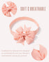 jollybows 40pcs Baby Girls Hair Accessories, 3" Grosgrain Ribbon Hair Bows Headbands for Infants Newborn Toddler