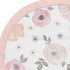 Tummy Sweet Jojo Designs Baby Play Mat (Pink/Grey Boho Floral) for Girls, Infant, Toddler Time Activity Floor Playmat