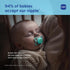 0-6 2 Count, MAM Original Baby Pacifiers Months, Binky for Newborn Babies, BPA-Free Skin Soft Silicone Nipple, Glows