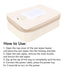 Luxury Wipe Warmer Dispenser with PU Leather - Elegant Baby Wipe Heater for Home