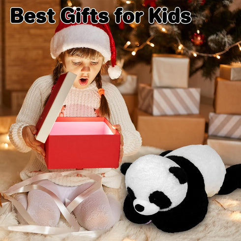 5lb 24in Wepop Weighted Stuffed Animals, Big Panda Plush, Cute Soft Plushie Pillows for Adults Boys Girls
