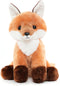 WEIGEDU Cute Red Fox Stuffed Animal Plush Toy with Big Soft Tail