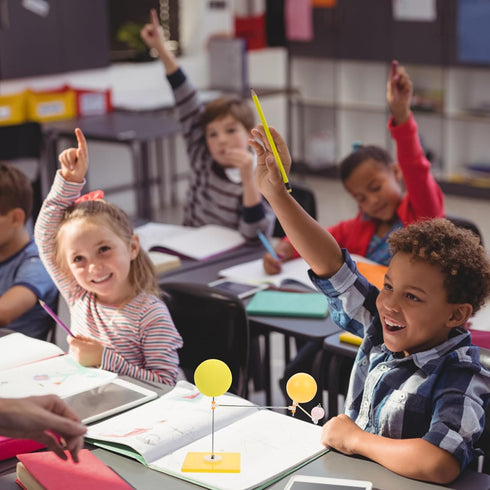 ULTECHNOVO 3sets Science Demo Earth-Moon-Sun Model, Solar Toys for Teaching Earth Development to Kids