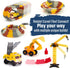Bulldozer, 3 4 5 6 7 8 JITTERYGIT Construction Race Track Site Toy - Including Sandbox Vehicles, Trucks, Excavator