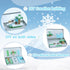 Set 3-5, 35PCS 4-8, Mini Magnetic Cubes STEM Winter for Kids Ages Educational Travel Building Toys with Magnetic Tin