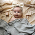 47"x47"| Organic Muslin Baby Blankets, Cotton Crib Blanket for Baby Infant Toddler, Super Soft and Lightweight Nursery
