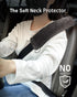 Faux Sheepskin Seat Belt Cover; Soft & Comfortable Shoulder Pad; Thick Cushion; 2 Pack; Dark Gray