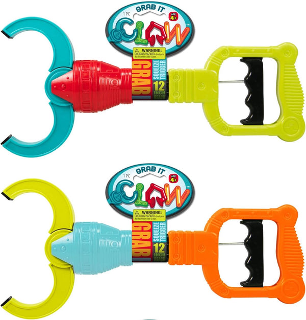 JA-RU Grab It 12 Inch Claw Grabber Toy (2 Grabber Toy) Plastic