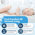 GML 0.4 27.5x47 Bunny Cooling Crib Mattress Pad Waterproof, Breathable Baby Mattress Protector for Toddler Bed