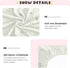 Caihoyu 52x28in Fitted Crib Sheets for Baby Boys or Girls Soft Breathable Baby Play Yard Sheet for Standard Size Crib
