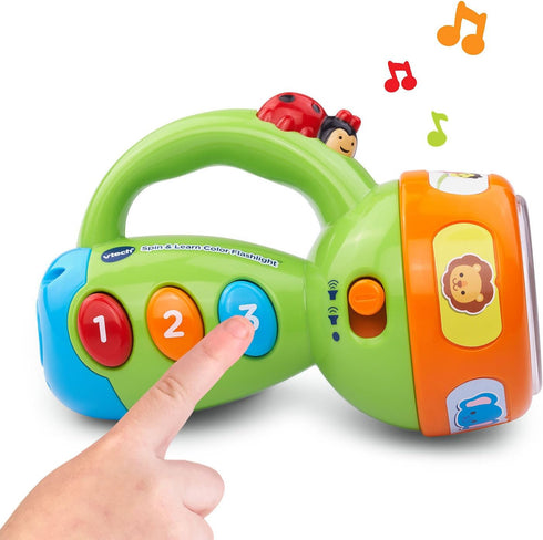 Lime Green VTech Spin and Learn Flashlight
