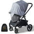 Orzbow Baby Mosquito Net with Sun Shade UPF50+ for Stroller, Universal Stroller